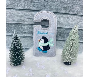 Stickdatei - Eis Pingu Satin
